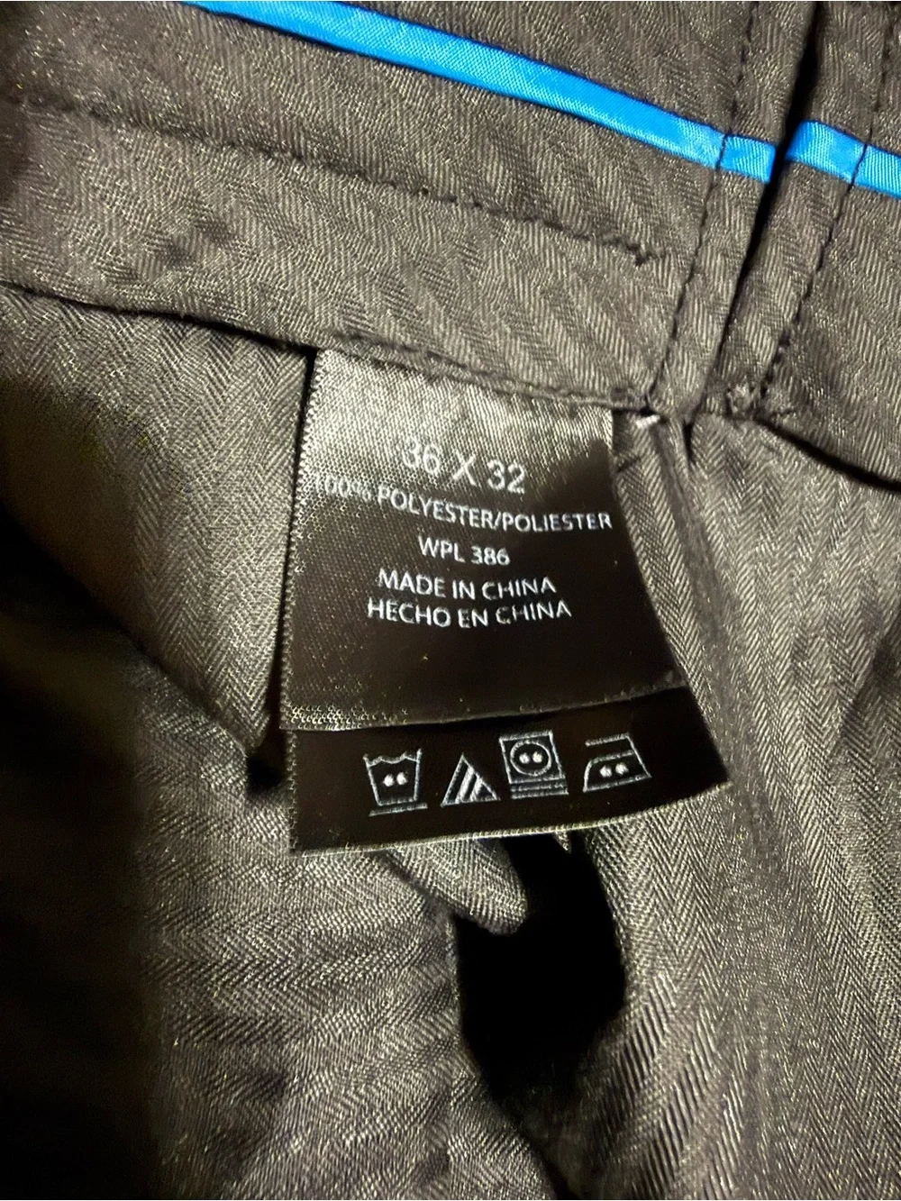 Haggar Men's Dark Gray Dress Pants